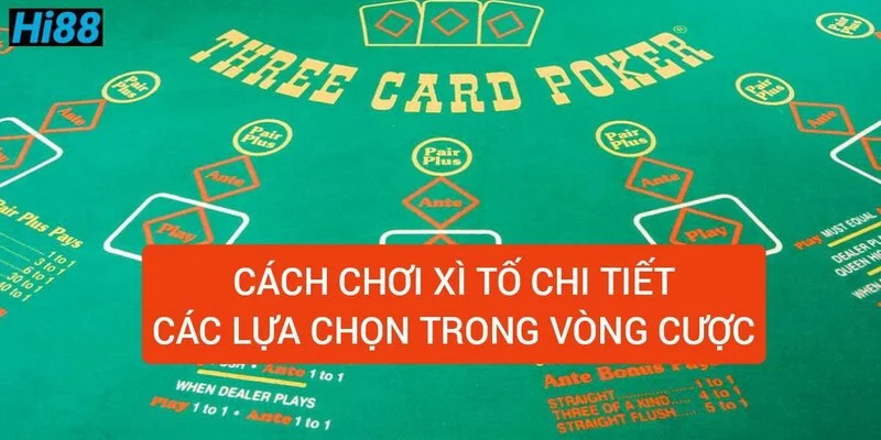 Xì tố là gì? Hướng dẫn cách chơi xì tố 5 cây từ cao thủ